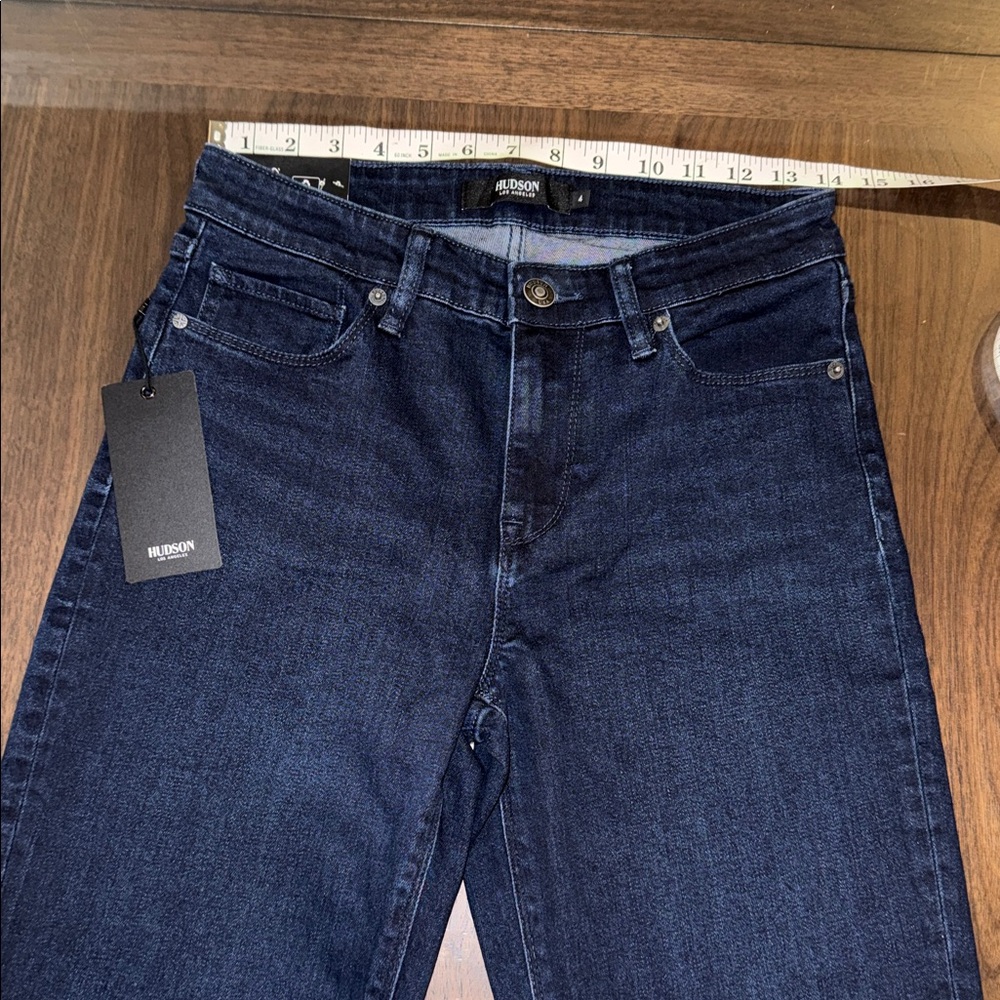 NWT Hudson Straight Leg in Obscurity Blue size 4/27 - Picture 2 of 9